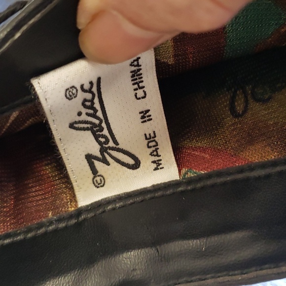 Zodiac Buckley Western Boots Black Leather Upper Women's Size 8M - Picture 14 of 16